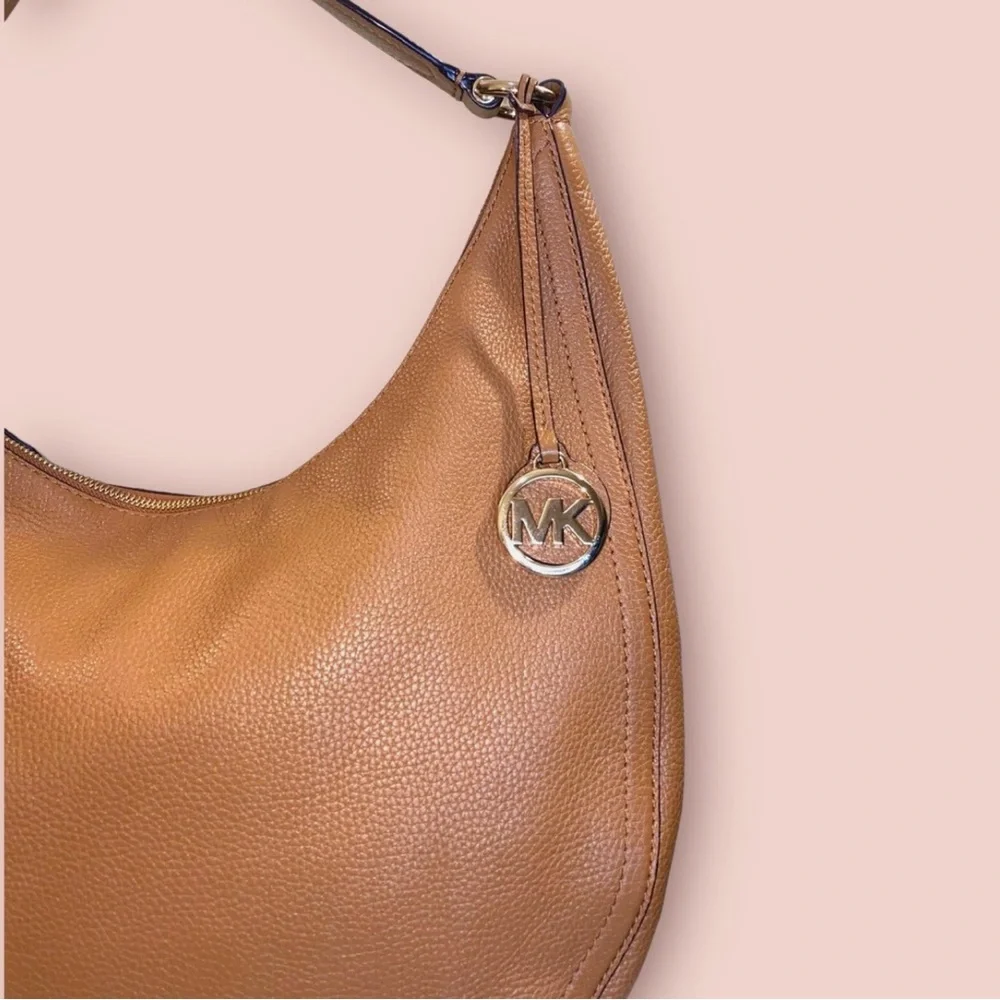 Brown Leather Hobo Bag